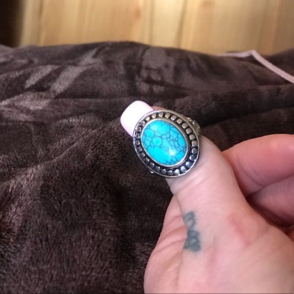 Mark Tigon | Jewelry | Mark Tigon Turquoise Stone Sterling Silver Ring ...